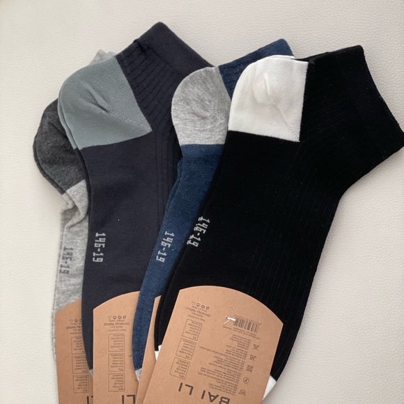 New Men’s Casual Cotton Short Socks - Picture 3 of 4